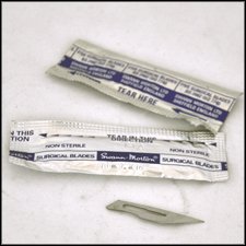 Pack of 5 scalpel blades