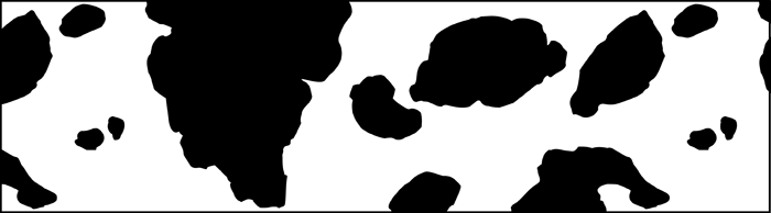 Cow stencil - Animal and Bird