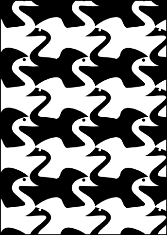 Birds stencil - Animal and Bird