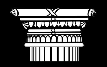 Column Capital No 1 stencil - Architecture