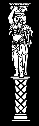 Architecture | AR38 | Nubian Pillar stencil Nubian Pillar stencil - Architecture
