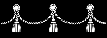 Rope & Tassel stencil - Architecture