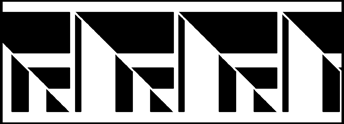 Border No 148 stencil - Art Deco