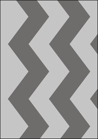 Chevron No 1 stencil - Big and Bold