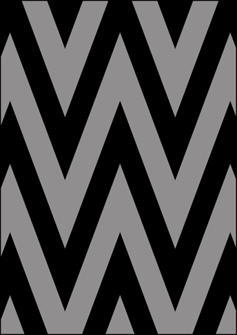 Chevron No 2 stencil - Big and Bold