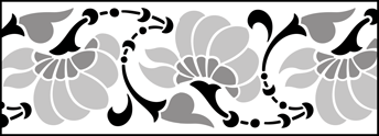 Budget | TR126 | Ottoman stencil Ottoman stencil - Budget