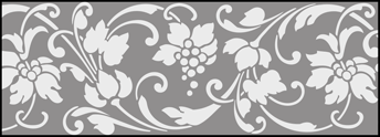 Budget | TR134 | Victorian stencil Victorian stencil - Budget