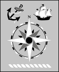 Budget | TP34 | Nautical stencil Nautical stencil - Budget