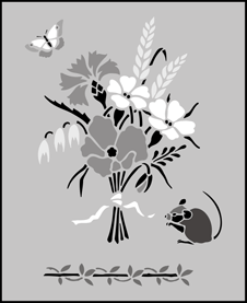 Budget | TP39 | Harvest stencil Harvest stencil - Budget