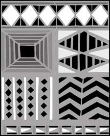Budget | TP49 | Africa stencil Africa stencil - Budget