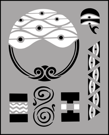 Budget | TP50 | Klimt stencil Klimt stencil - Budget