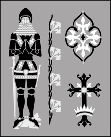 Budget | TP52 | Gothic stencil Gothic stencil - Budget