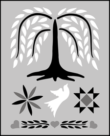 Budget | TP62 | Shaker stencil Shaker stencil - Budget