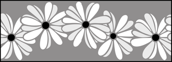 Budget | BB100 | Daisy Chain stencil Daisy Chain stencil - Budget