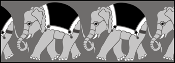 Budget | BB91 | Baby Elephants stencil Baby Elephants stencil - Budget