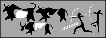 Budget | BB97 | Cave Painting stencil Cave Painting stencil - Budget