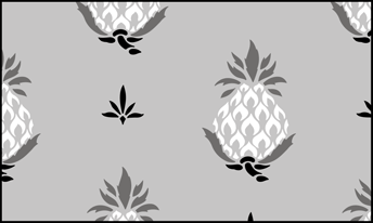 Pineapple Repeat stencil - Budget
