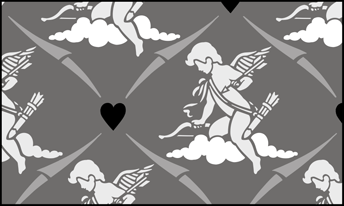 Cupid Repeat stencil - Budget