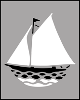 Yacht  stencil - Childrens