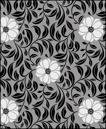 Chinese Style | CH29 | Clematis stencil Clematis stencil - Chinese Style