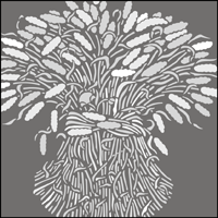 280 - Harvest sheaf stencil 280 - Harvest sheaf stencil