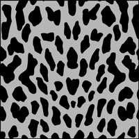 Leopard Repeat  stencil