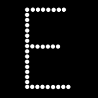 361E-L - Circle alphabet stencil