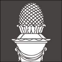 AR65-L - Finial no 1 stencil AR65-L - Finial no 1 stencil