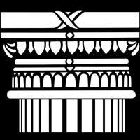 Column Capital No 1 stencil