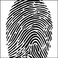 Fingerprint stencil section.