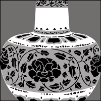 Turkish Pot No 2 stencil