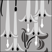 The Border No 84 stencil - price £25.95 Border No 84 stencil