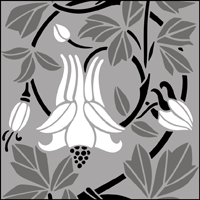 The Border No 85 stencil - price £25.95 Border No 85 stencil