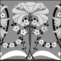 The Border No 110 stencil - price £36.75 Border No 110 stencil