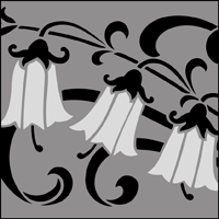 The Border No 117 stencil - price £22.45 Border No 117 stencil