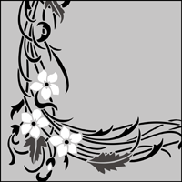Motif No 64 stencil