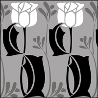 The Border No 2 stencil - price £18.75 Border No 2 stencil
