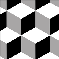 Cubes stencil