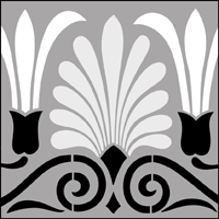 Border No 14  stencil