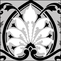 ER2 - Border no 2 stencil