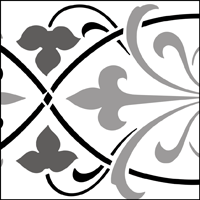 Border No 24 stencil