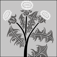 GMT94 - Dandelion stencil