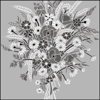 GR48 - Cornfield collection stencil GR48 - Cornfield collection stencil