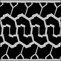 The Tyre Track stencil - price £11.25 Tyre Track stencil