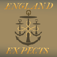 England Expects stencil