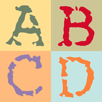 SIB11-S-T - Alphabet stencil