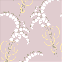 VN156 - Lily of the valley stencil VN156 - Lily of the valley stencil