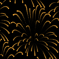 Fireworks stencil