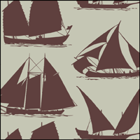 Sailing Boats stencil