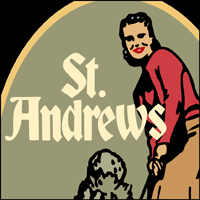 St Andrews stencil